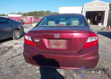 2012 Honda Civic Ex from USA, damaged, VIN 2HGFB2F89CH569895